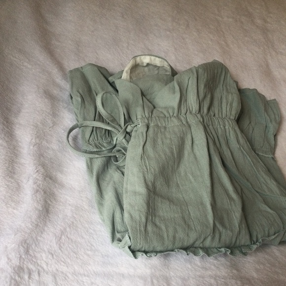 Zaful Drawstring Surplice Cami Mini Dress - Picture 7 of 7